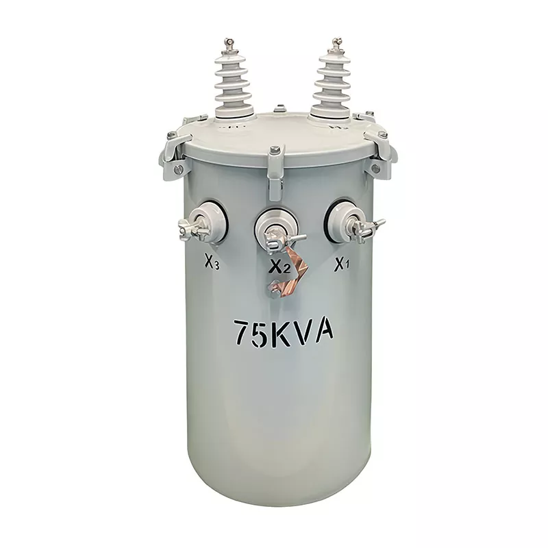 Trasformatore su palo da 75 KVA